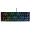 Klaviatūra Klavitūra DELTACO GAMING, US išdėstymas, Mini RGB membraninė, pusiau permatoma, juoda / 4222268 / GAM-158-US
