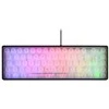 Klaviatūra Klavitūra DELTACO GAMING, US išdėstymas, Mini RGB membraninė, pusiau permatoma, juoda / 4222268 / GAM-158-US