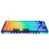 Mechaninė DELTACO GAMING klaviatūra,US išdėstymas, permatoma, RGB / 4222267 / GAM-160-T-US
