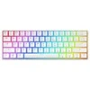 DK470 60% mechaninė klaviatūra DELTACO GAMING, Pre-lubed Hot-Swap KTT jungikliai / 4222408 / GAM-175-W-US