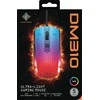 Deltacoimp Pusiau permatoma DELTACO GAMING žaidimų pelė, DM310, RGB, itin lengva, juoda / GAM-144