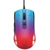 Deltacoimp Pusiau permatoma DELTACO GAMING žaidimų pelė, DM310, RGB, itin lengva, juoda / GAM-144