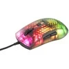 Deltacoimp Pusiau permatoma DELTACO GAMING žaidimų pelė, DM310, RGB, itin lengva, juoda / GAM-144