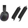 Lengvos USB ausinės DELTACO GAMING, 7.1 erdvinis garsas, atminties putos, RGB, juodos / GAM-162 / 4222232