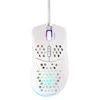 Deltaco Gaming Baltas LINE WM75 Lengva žaidimų pelė, RGB, balta GAM-108-W