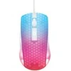 Pusiau permatoma DELTACO GAMING pelė, RGB, itin lengva, balta / GAM-144-W