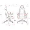 Diablo Chairs Diablo X-Eye 2.0 Normal Size Soft Juodas ergonominė kėdė