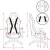 Diablo Chairs Diablo X-Horn 2.0 King Size Juodas-Raudona ergonominė kėdė