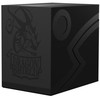 Dragon Shield Double Shell Deck Box - Shadow Juodas/Juodas