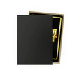 Dragon Shield Sleeves - Matte Standard size - Juodas & Gold (100 Sleeves)