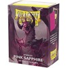 Dragon Shield Sleeves - Matte Standard size - Rožinė Sapphire (100 Sleeves)