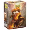 Dragon Shield Standard Matte Dual Art Sleeves - Fire Horse (100 Sleeves)