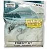 Dragon Shield Standard Perfect Fit Sideloading Sleeves – Clear/Clear (100 vnt)
