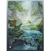 Dragon Shield Standard size License Sleeves - Landfall Series - Misty Rainforest (100 Sleeves)