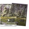 Dragon Shield Standard size License Sleeves - Landfall Series - Verdant Catacomb (100 Sleeves)