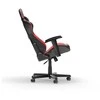 DXRACER Formula Series L juoda-raudona dirbtinės PVC odos ergonominė kėdė (D23-LTC-NR)