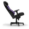 DXRACER Master Series XL F24 juoda-violetinė dirbtinės odos ergonominė kėdė (LTA-NV-X1)