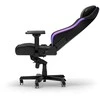 DXRACER Master Series XL F24 juoda-violetinė dirbtinės odos ergonominė kėdė (LTA-NV-X1)