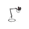 Endorfy Solum Streaming juodas kondensatorinis mikrofonas su laidu + laikiklis | USB