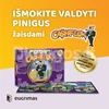 Stalo žaidimas CASHFLOW (Pinigų Srautas), lietuvių k.
