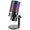 Fifine Technology FIFINE Ampligame A8Plus laidinis mikrofonas su RGB apšvietimu | USB