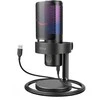 FIFINE Ampligame A9S laidinis mikrofonas su RGB apšvietimu | USB