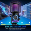 FIFINE AmpliGame AM6 laidinis mikrofonas su RGB apšvietimu USB