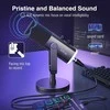 FIFINE AmpliGame AM8 laidinis mikrofonas su RGB apšvietimu USB/XLR