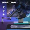 FIFINE AmpliGame TAM8 laidinis mikrofonas su stovu ir RGB apšvietimu USB/XLR