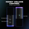FIFINE AmpliGame TAM8 laidinis mikrofonas su stovu ir RGB apšvietimu USB/XLR