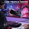 FIFINE AmpliGame TAM8 laidinis mikrofonas su stovu ir RGB apšvietimu USB/XLR