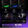 FIFINE AmpliGame AM8 PROT laidinis mikrofonas su stovu ir RGB apšvietimu USB/XLR
