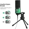 FIFINE K669G žalias kondensatorinis mikrofonas | USB