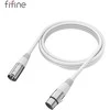 FIFINE L9W XLR laidas (Baltas) | 3m