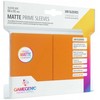 Gamegenic Card Game Sleeves: Matte Prime Oranžinis
