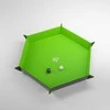 Gamegenic - Magnetic Dice Tray Hexagonal Juodas/Žalias