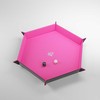 Gamegenic - Magnetic Dice Tray Hexagonal Juodas/Rožinė