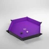 Gamegenic - Magnetic Dice Tray Hexagonal Juodas/Violetinė