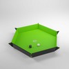 Gamegenic - Magnetic Dice Tray Hexagonal Juodas/Žalias