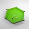 Gamegenic - Magnetic Dice Tray Hexagonal Juodas/Žalias