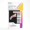Gamegenic - PRIME Japanese Sized Sleeves Juodas (60 vnt.)