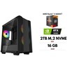 GameRoom Stacionarus kompiuteris | AMD Ryzen 5 5600XT, 16GB 3200MHz, SSD NVME M.2 1TB, RTX 5060