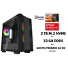 GameRoom Stacionarus kompiuteris | RYZEN 5 9600X, DDR5 32GB 6000MHz, NVME M.2 SSD 2TB, RX 9060 XT 16GB