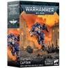 „Games Workshop Warhammer 40,000“ – Kosmoso jūrų pėstininkai: kapitonas su šuolio kuprine ir relikvijų skydu