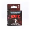 Games Workshop Warhammer 40,000 - Chaos Space Marines: Raudona Corsairs Dice