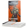 Games Workshop Warhammer 40,000 - Kill Team: Plague Marines – Datacards