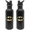 Pyramid Batman (Logo) metalinis vandens buteliukas (700ml)