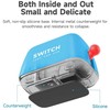 Hagibis Nintendo Switch žaidimų kortelių laikiklis "Toaster" (mėlynas)