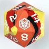 Hymgho 55MM Chonk Rubber Silicon D20 The Fire Ball