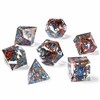 Hymgho Captured Magic Sharp Edge Resin Dice Set - Dream Petals